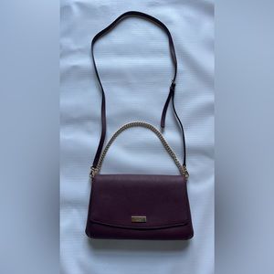 Kate Spade maroon crossbody